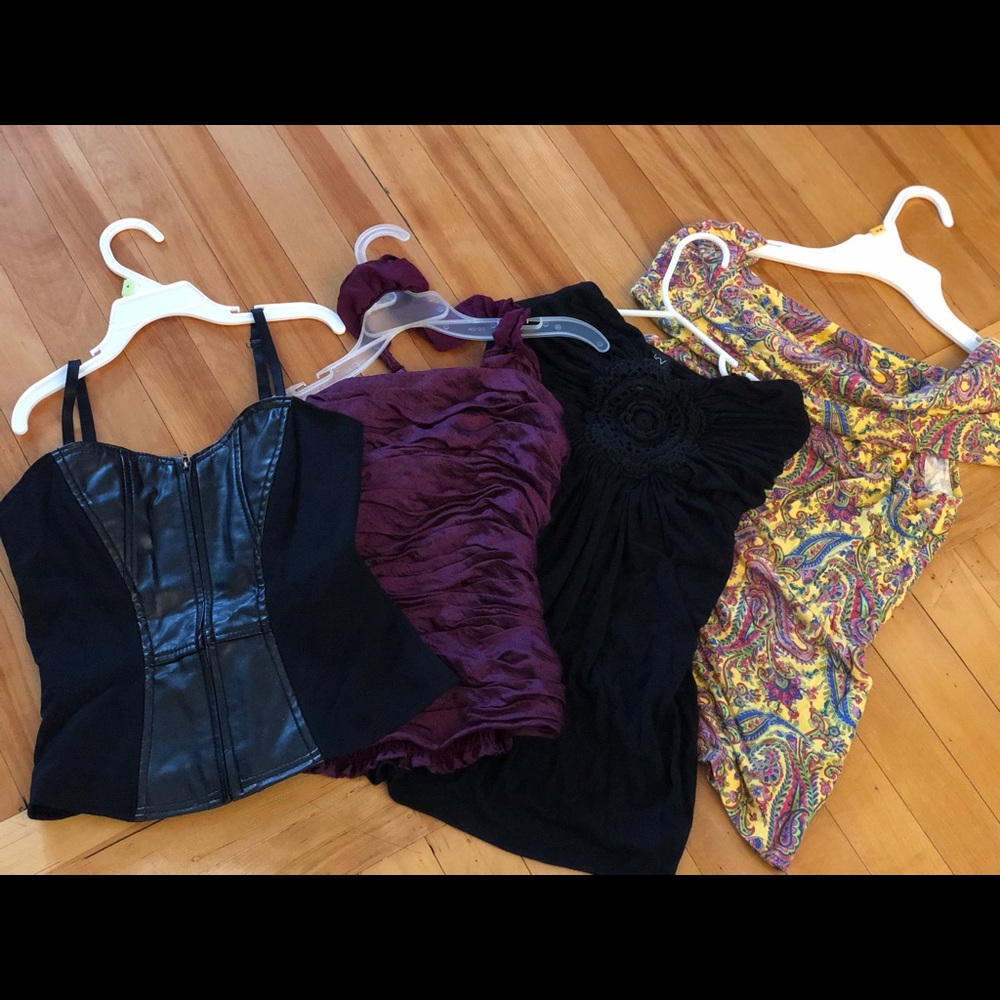 Bundle of four tops